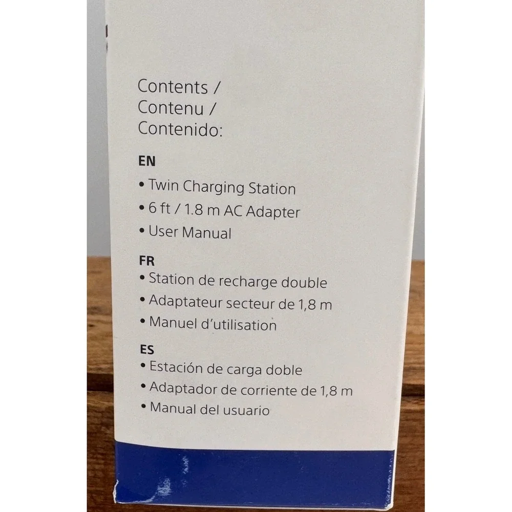 PowerA Twin Charging Station for PS5 DualSense Edge White PSPWDCSA New